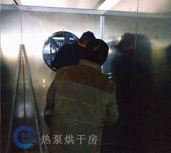 空气能热泵十大博彩网站排名安装现场